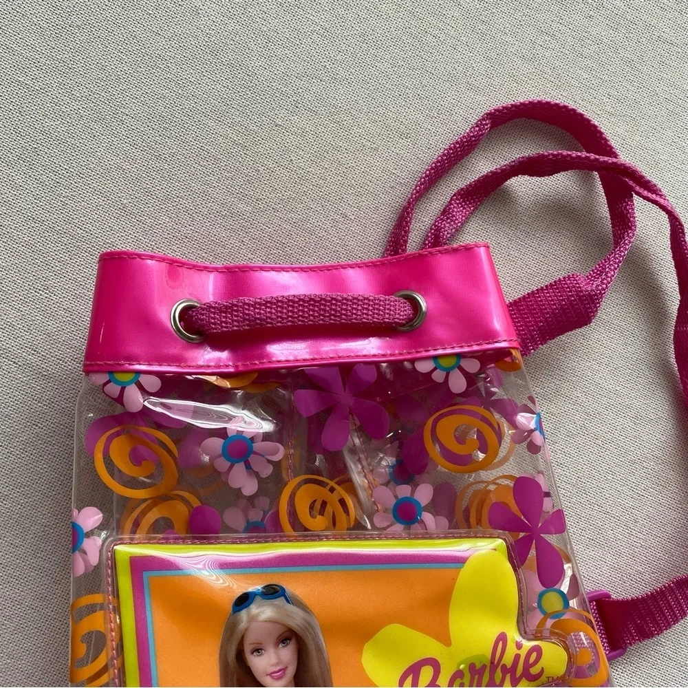 Vintage Mattel Barbie Clear Backpack